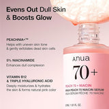 ANUA Peach 70% Niacin Serum (30ml) - Fanxi Life