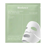 Biodance Refreshing Sea Kelp Real Deep Mask (4 PCs) - Fanxi Life