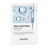 MEDIHEAL Aqua Soothing Ampoule Mask (10 PCs) - Fanxi Life