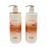 OFF & RELAX Spa Shampoo + Hair Treatment Earl Grey & Cucumber Scent Limited Set (2x460ml) - Fanxi Life