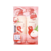 OFF & RELAX Spa Shampoo + Hair Treatment Lychee & Rose Limited Set (2x460ml) - Fanxi Life