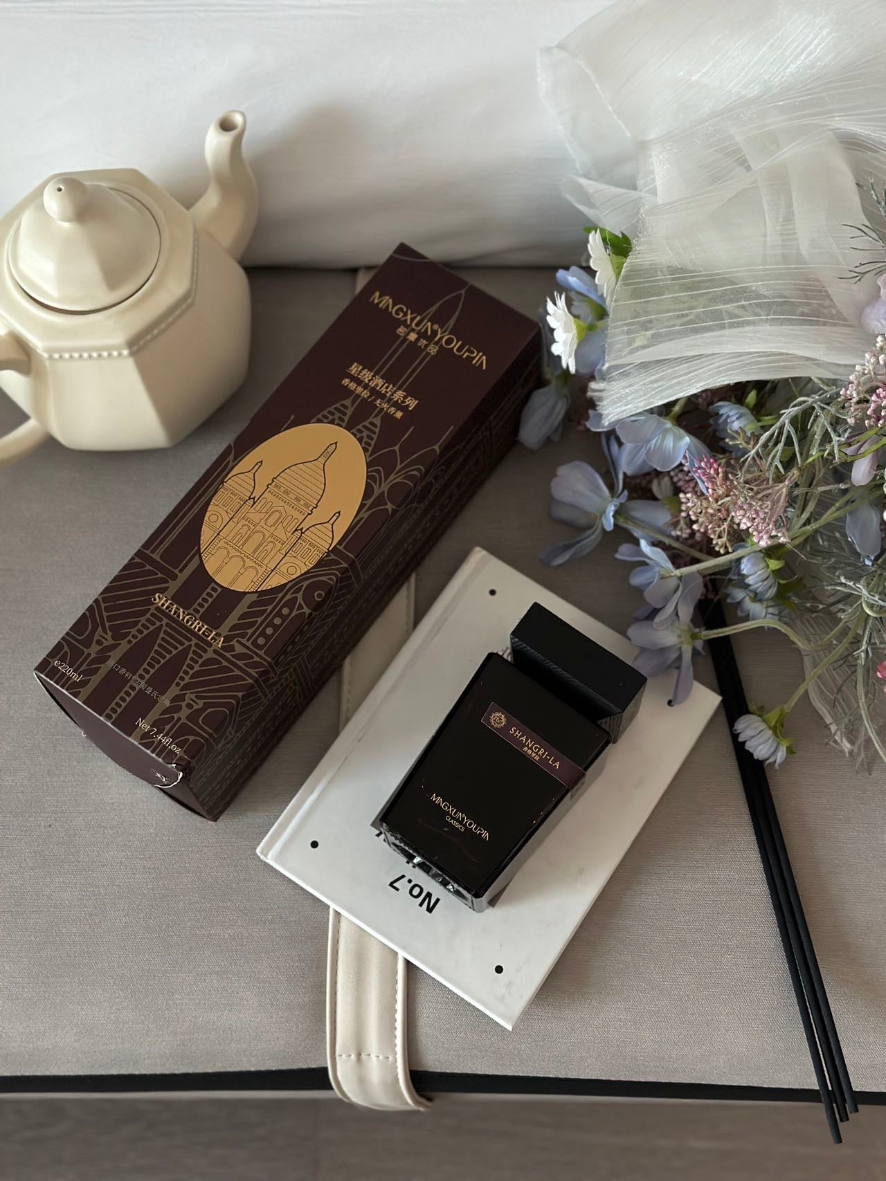 MingXun Reed Diffuser, Premium Star Hotel Series - ShangriLa 220ml