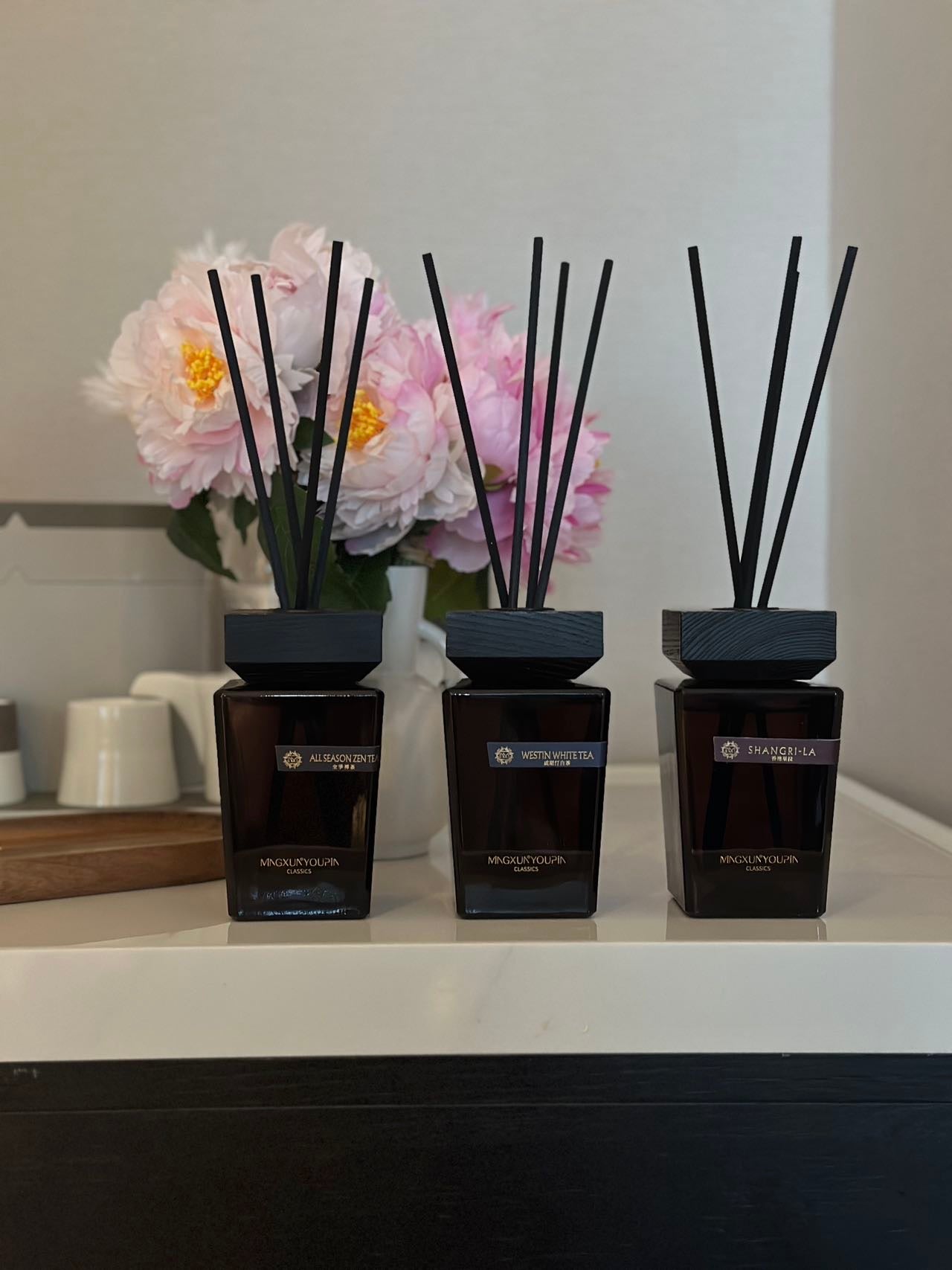 MingXun Reed Diffuser, Premium Star Hotel Series - ShangriLa 220ml