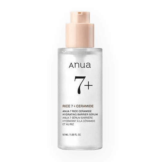 ANUA 7 Rice Ceramide Hydrating Barrier Serum (50ml) - Fanxi Life