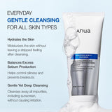 ANUA 8 Hyaluronic Acid Hydrating Gentle Foaming Cleanser (150ml) - Fanxi Life
