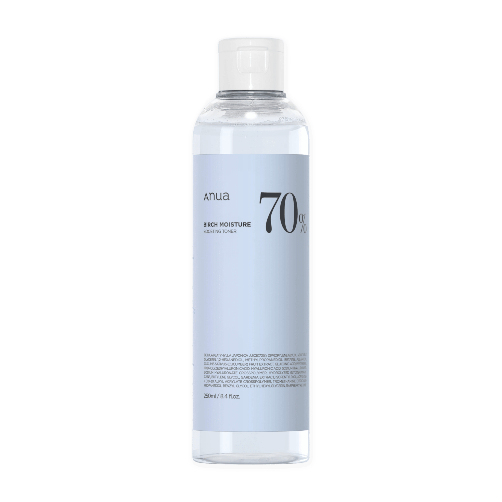 ANUA Birch 70% Moisture Boosting Toner (250ml) - Fanxi Life