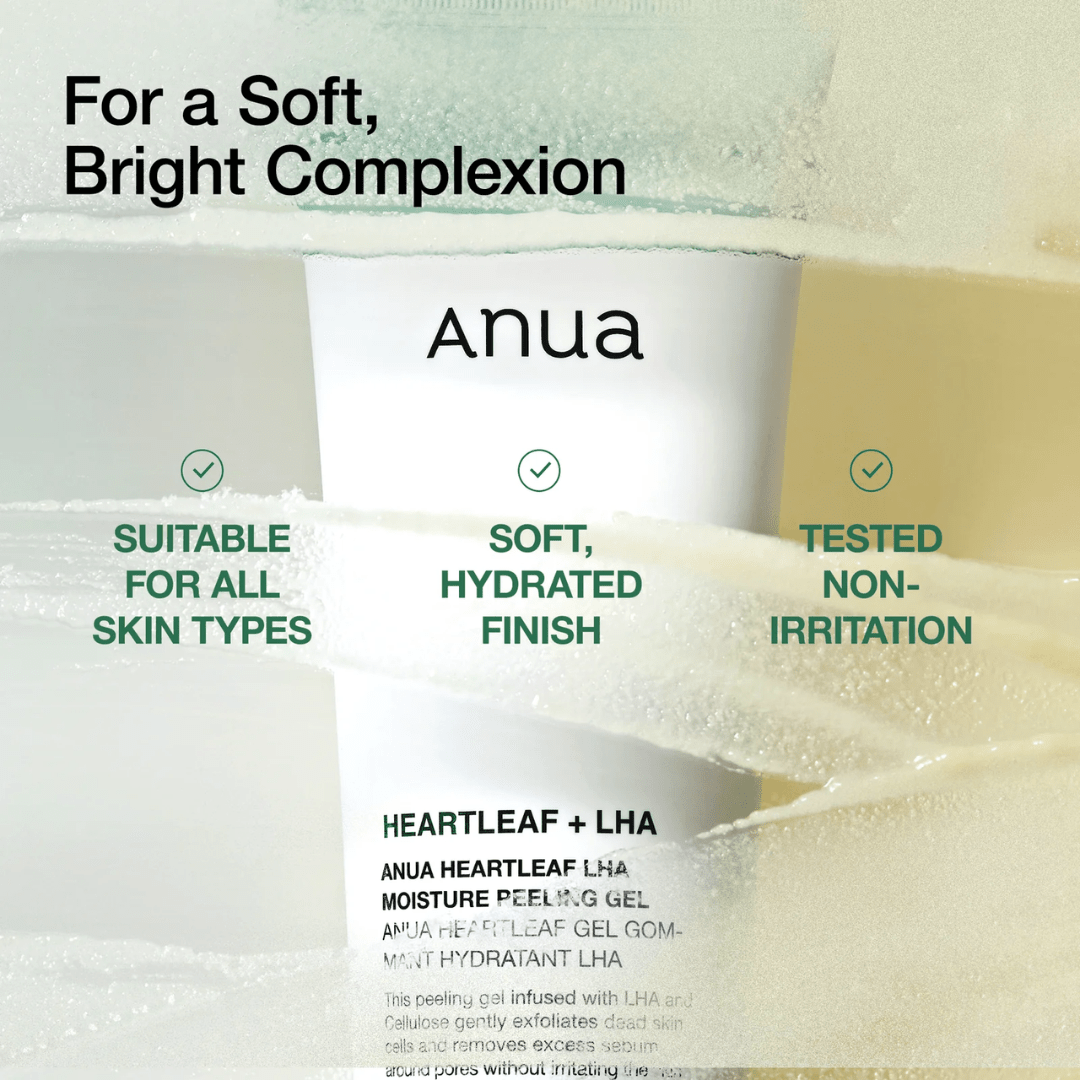 ANUA Heartleaf LHA Moisture Peeling Gel (120ml) - Fanxi Life