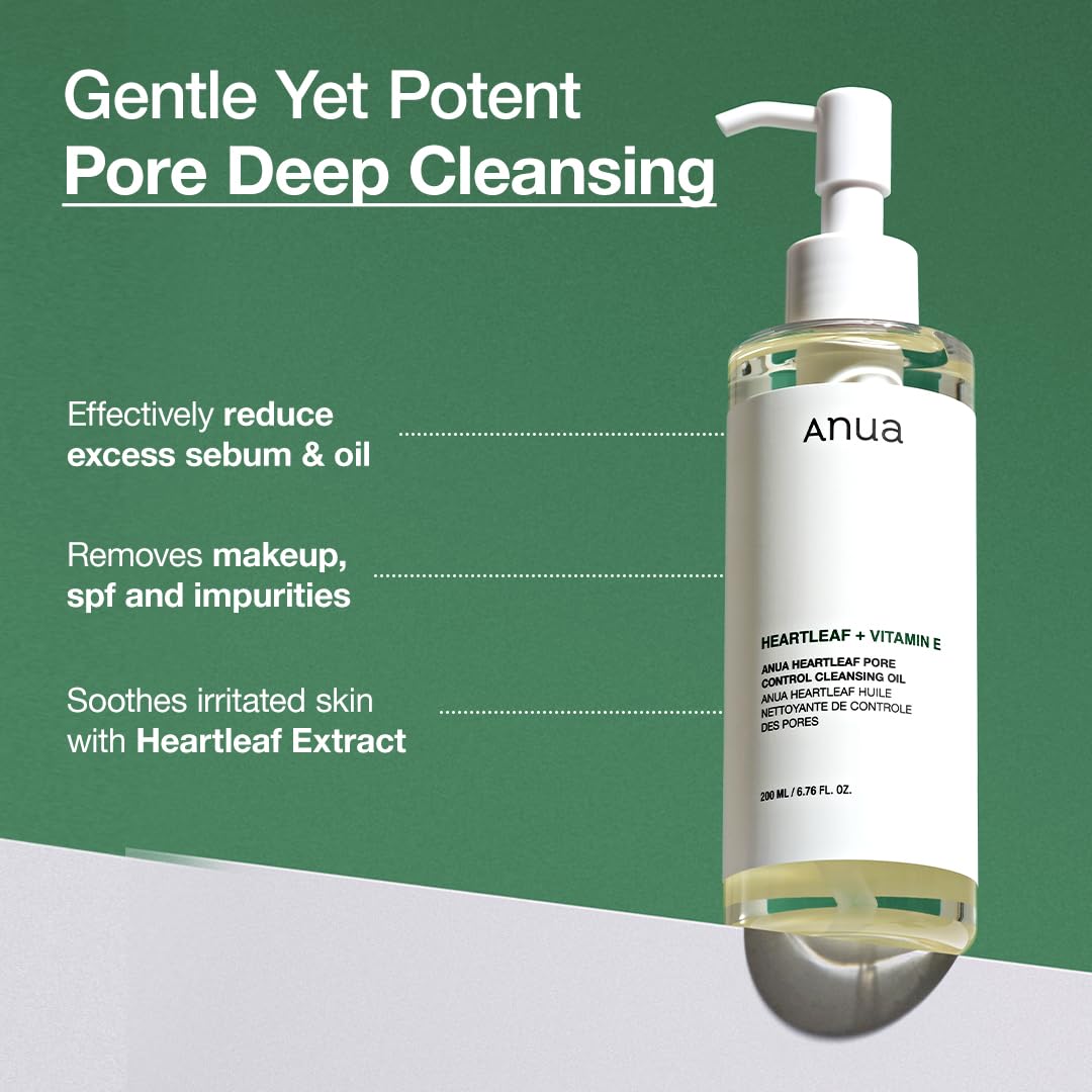 ANUA Heartleaf Pore Control Cleansing Oil - Fanxi Life