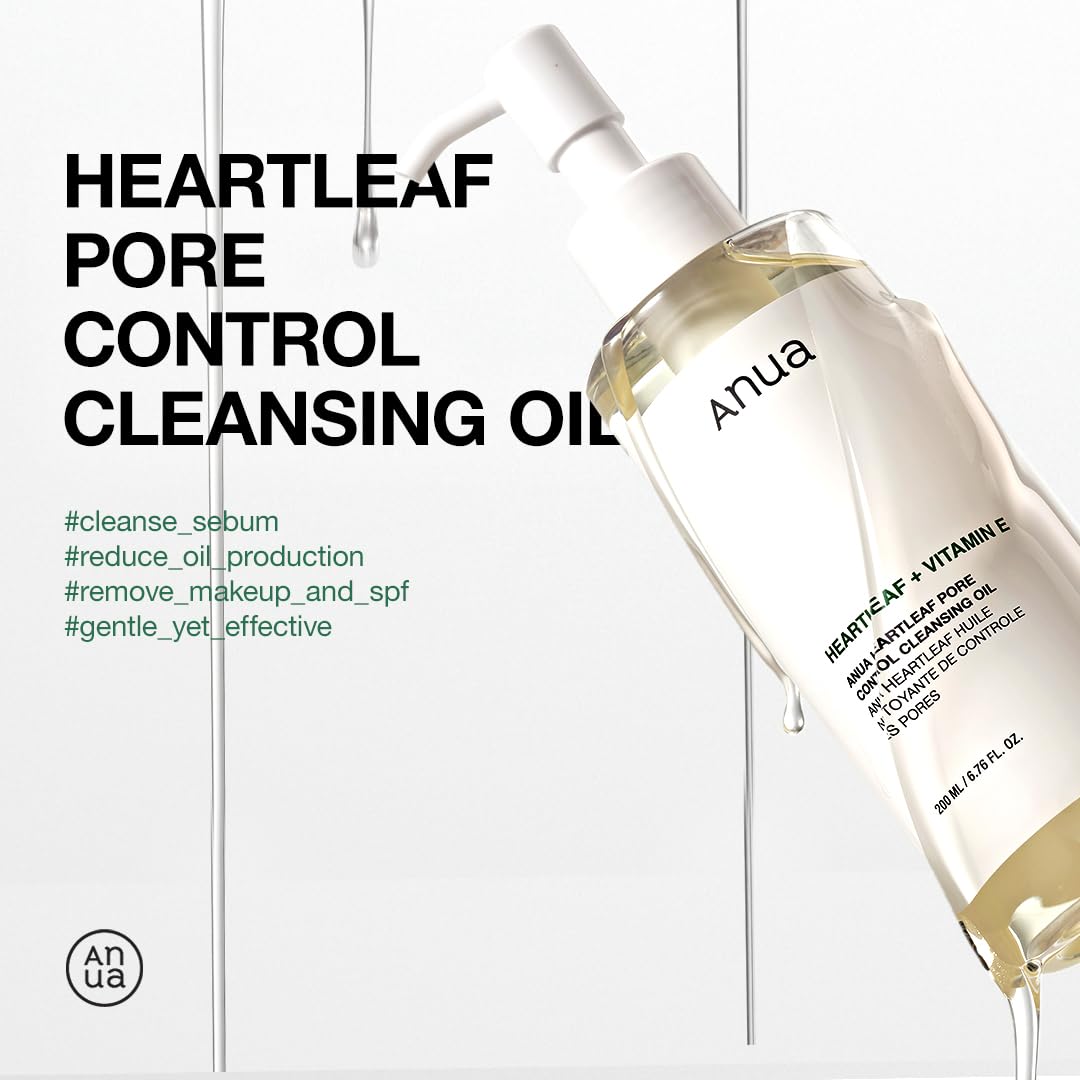 ANUA Heartleaf Pore Control Cleansing Oil - Fanxi Life