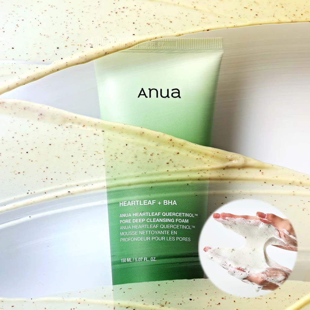 ANUA Heartleaf Quercetinol Pore Deep Cleansing Foam - Fanxi Life