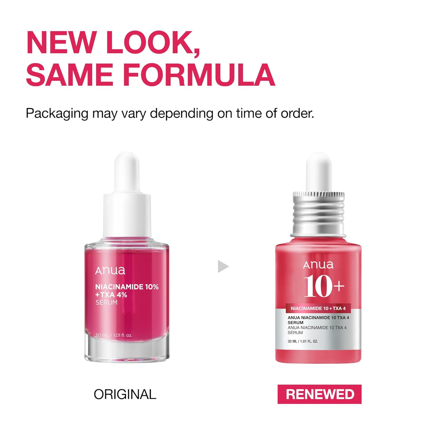 ANUA Niacinamide 10% + TXA 4% Dark Spot Correcting Serum (30ml) - Fanxi Life