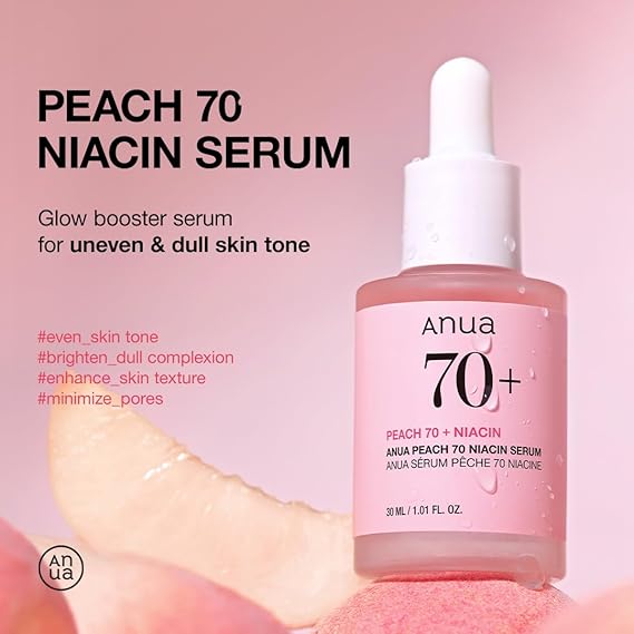 ANUA Peach 70% Niacin Serum (30ml) - Fanxi Life