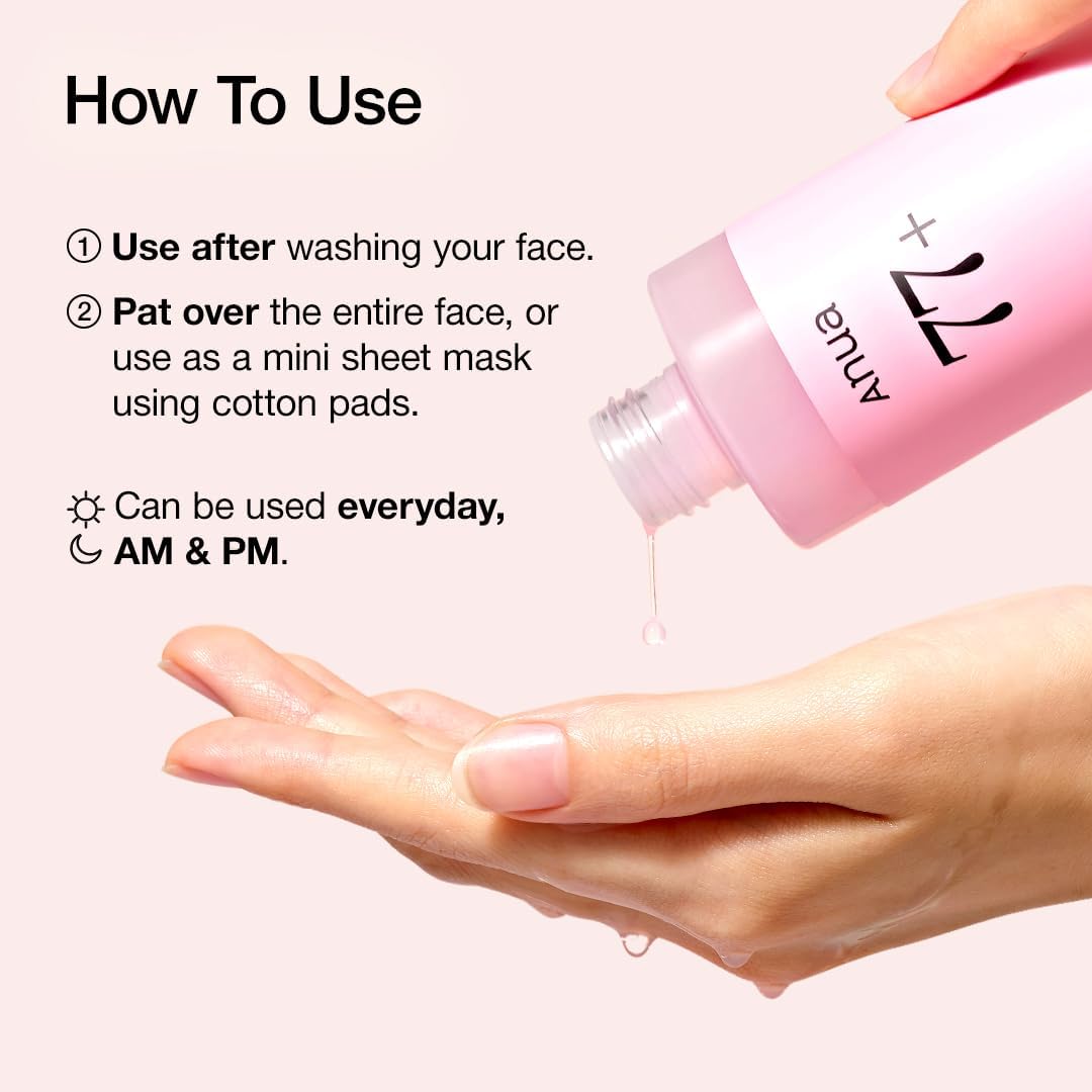 ANUA Peach 77% Niacin Essence Toner (250ml) - Fanxi Life