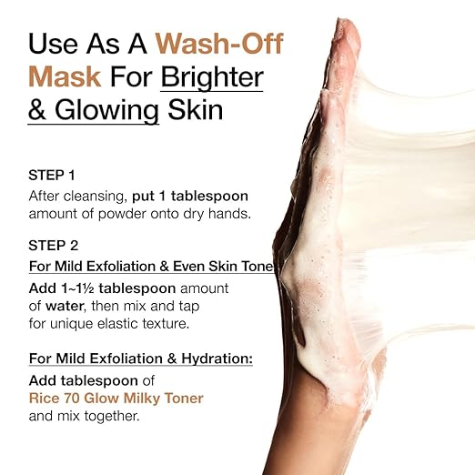 ANUA Rice Enzyme Brightening Cleansing Powder (40g) - Fanxi Life