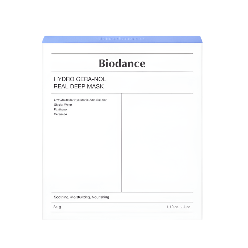Biodance Hydro Cera - nol Real Deep Mask (4 PCs) - Fanxi Life