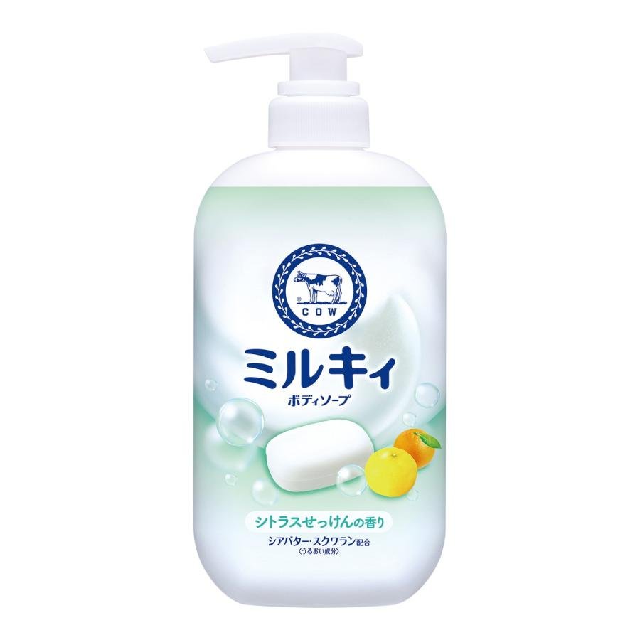 COW BRAND Bouncia Milky Body Soap (500ml) - Fanxi Life
