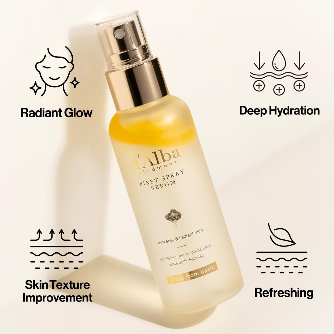 d'Alba White Truffle Vegan First Spray Serum (100ml) - Fanxi Life