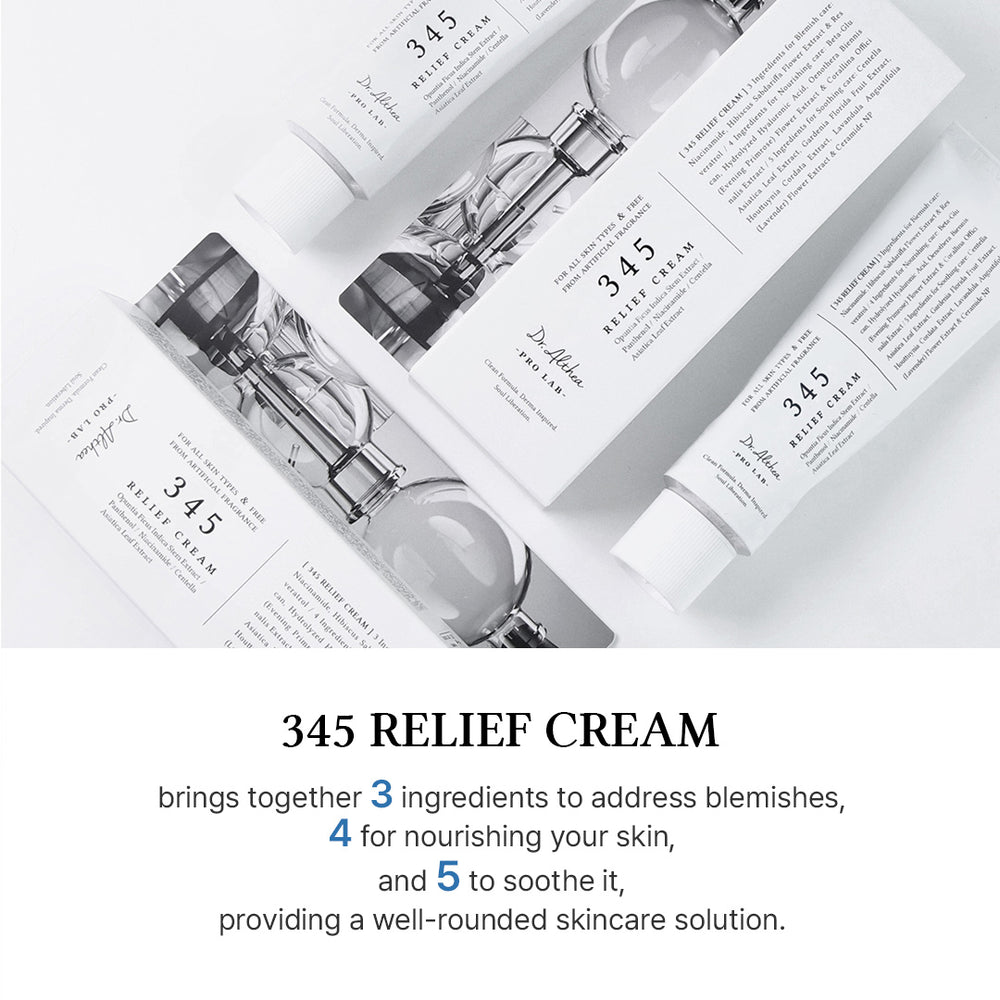 Dr. Althea 345 Relief Cream (50ml) - Fanxi Life