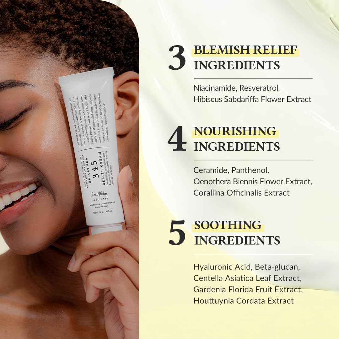 Dr. Althea 345 Relief Cream (50ml) - Fanxi Life