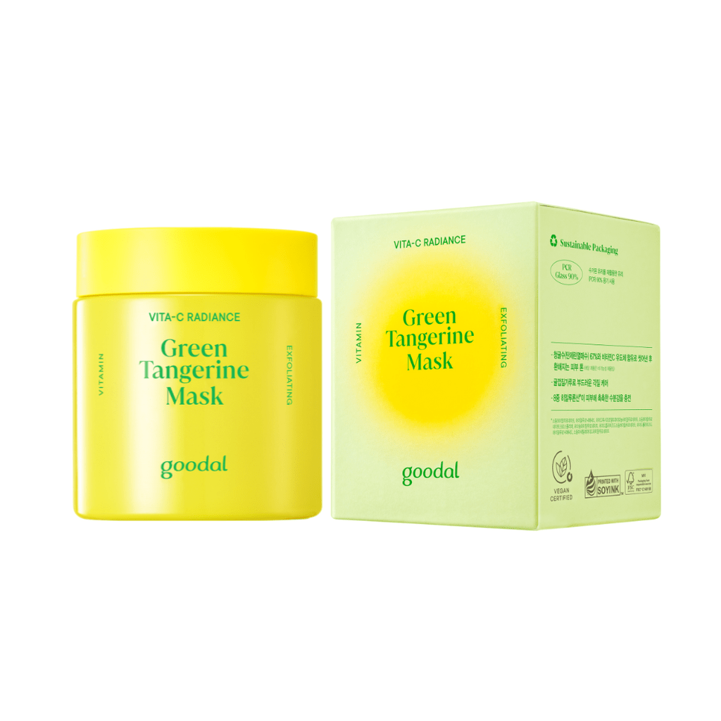 Goodal Green Tangerine Vitamin C Wash Off Mask (110g) - Fanxi Life