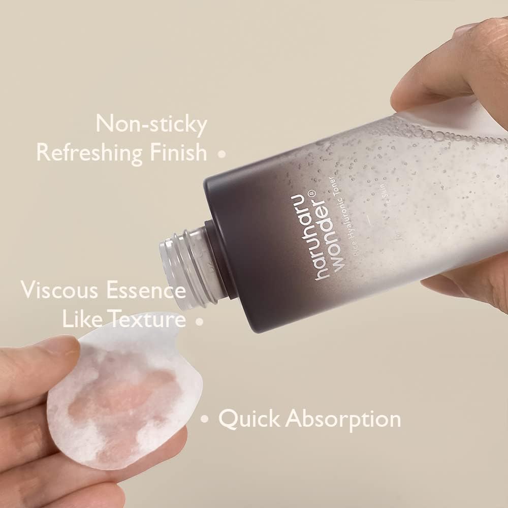 Haruharu Wonder Black Rice Hyaluronic Toner for Sensitive Skin - Fanxi Life