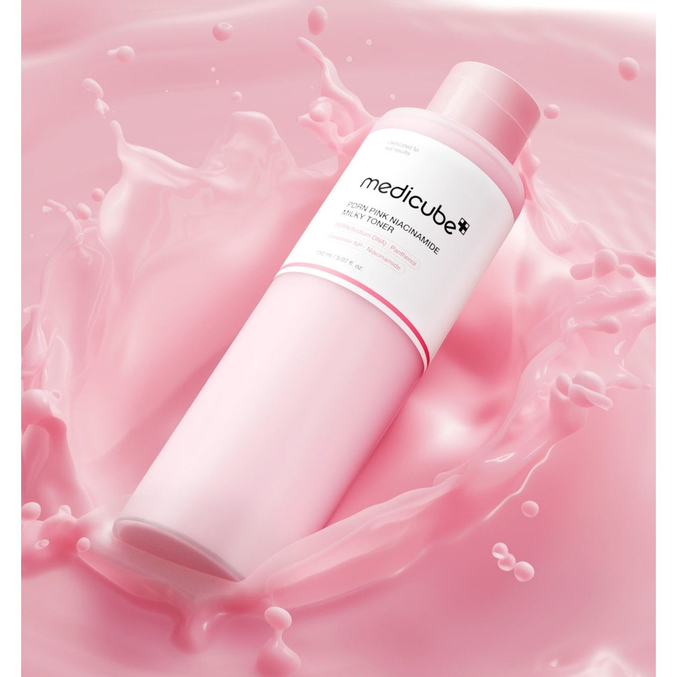 Medicube PDRN Pink Niacinamide Milky Toner (150ml) - Fanxi Life