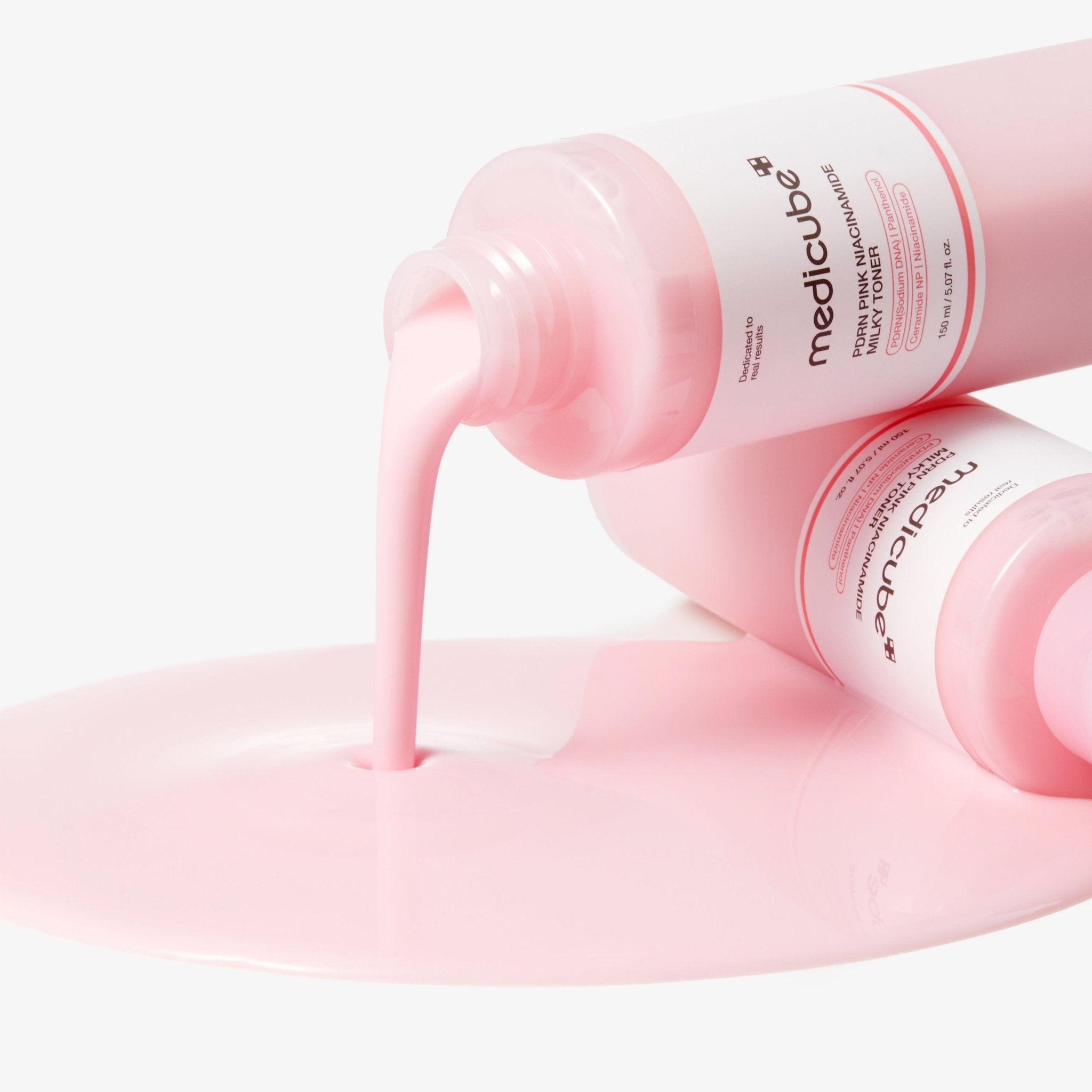 Medicube PDRN Pink Niacinamide Milky Toner (150ml) - Fanxi Life