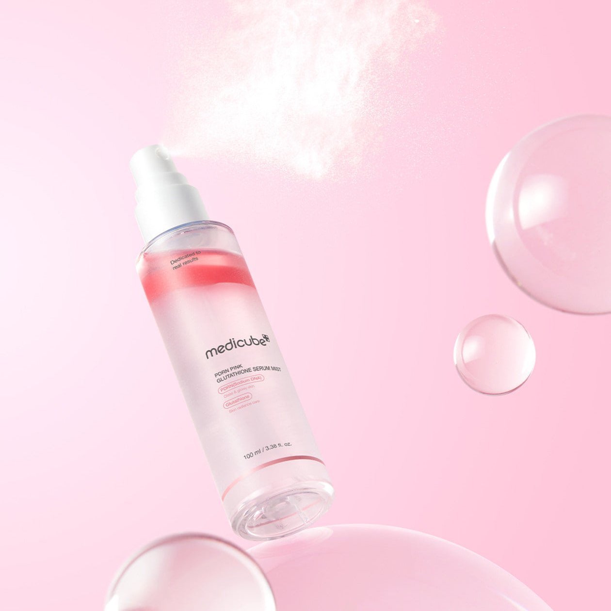 Medicube PDRN Pink Peptide Serum Mist (100ml) - Fanxi Life