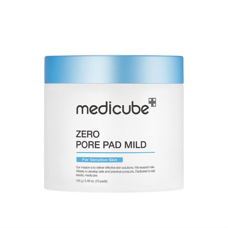 Medicube Zero Pore Madecassoside Pad - Mild (70 PCs) - Fanxi Life