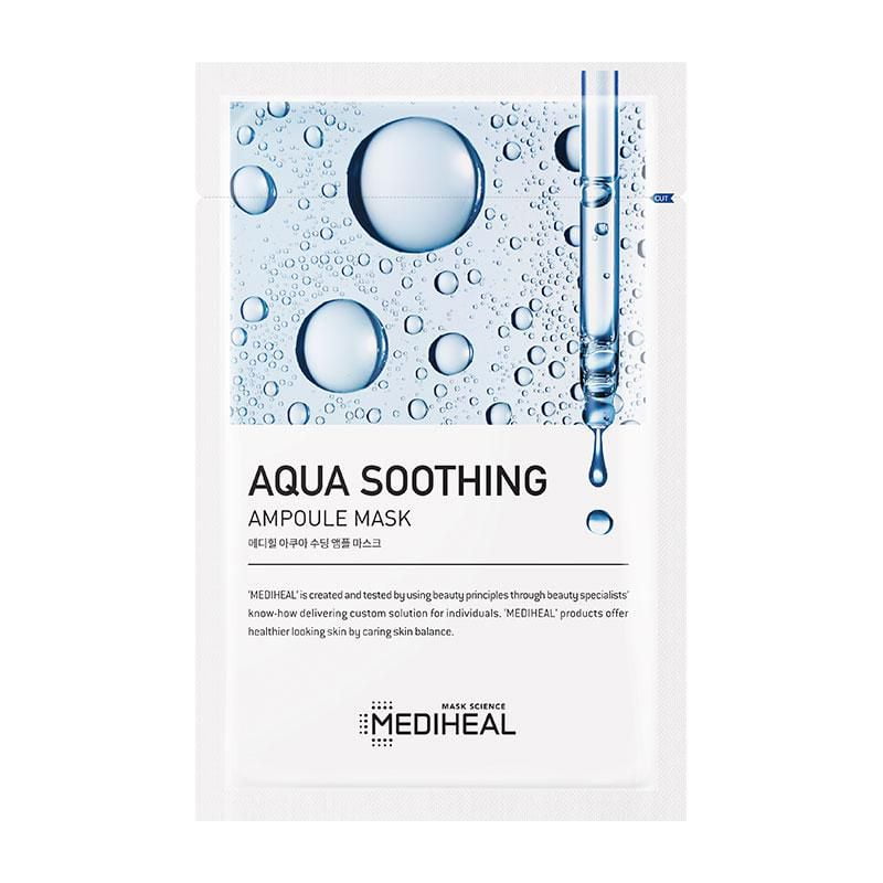 MEDIHEAL Aqua Soothing Ampoule Mask (10 PCs) - Fanxi Life