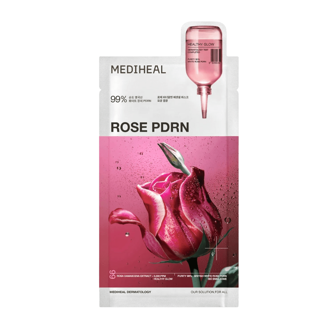 MEDIHEAL Rose PDRN Essential Mask (10 PCs) - Fanxi Life