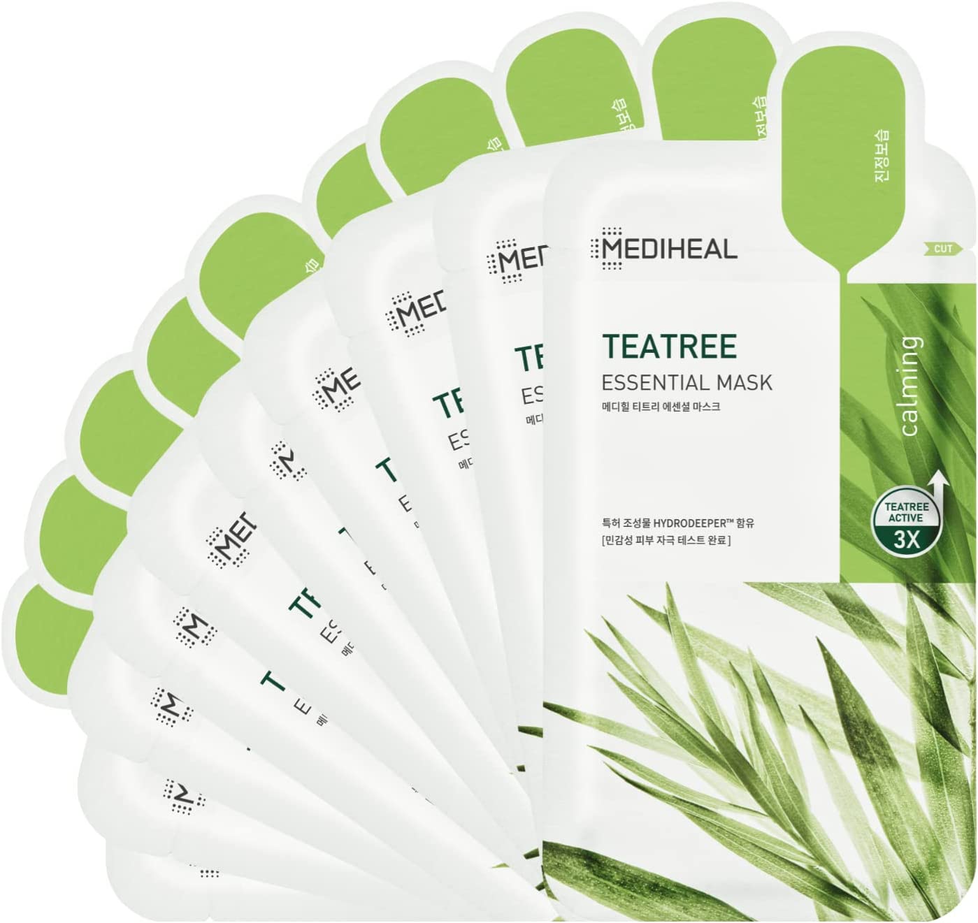 MEDIHEAL Teatree Essential Mask (10 PCs) - Fanxi Life