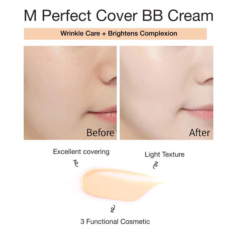 MISSHA Perfect Cover BB Cream (50ml) - Fanxi Life