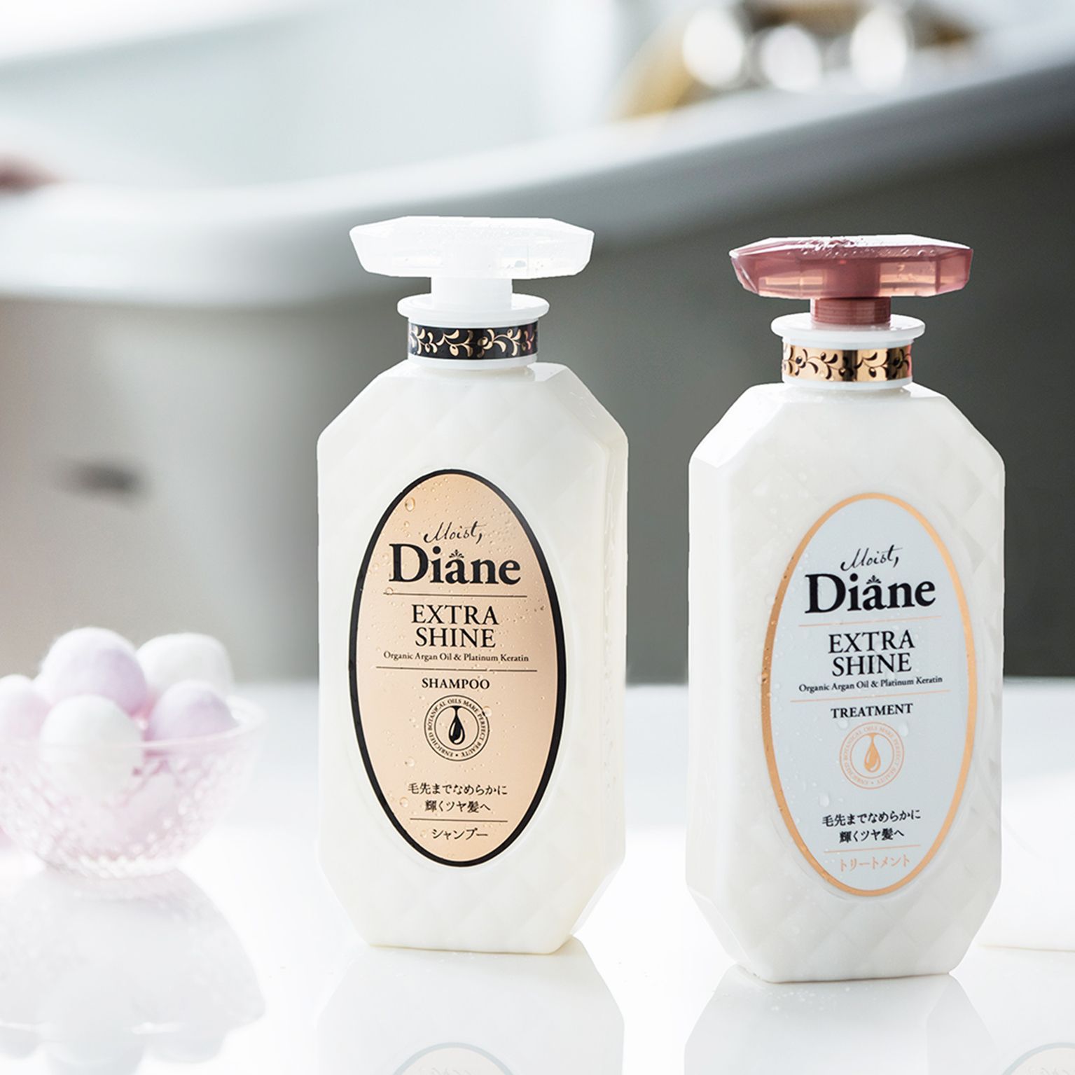 MOIST DIANE Perfect Beauty Extra Moist & Shine Treatment (450ml) - Fanxi Life