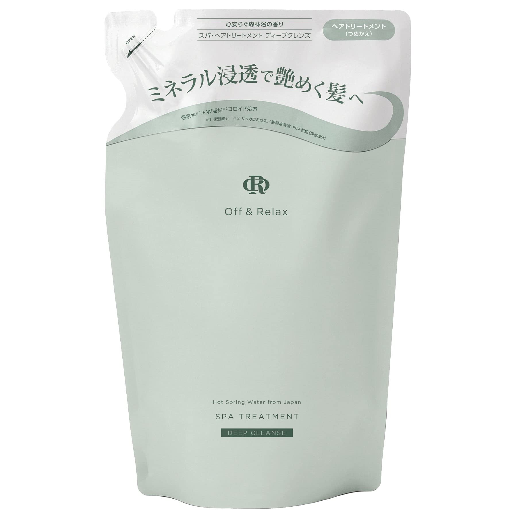 OFF & RELAX Hot Spring Water Deep Cleanse Spa Treatment (460ml) - Fanxi Life