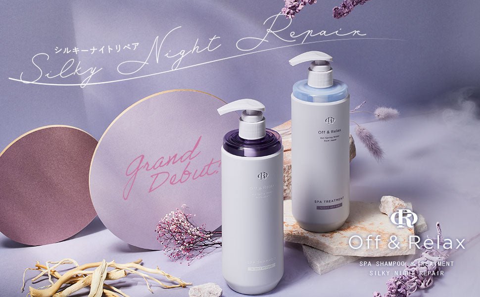 OFF & RELAX Hot Spring Water Silky Night Repair Spa Treatment (460ml) - Fanxi Life