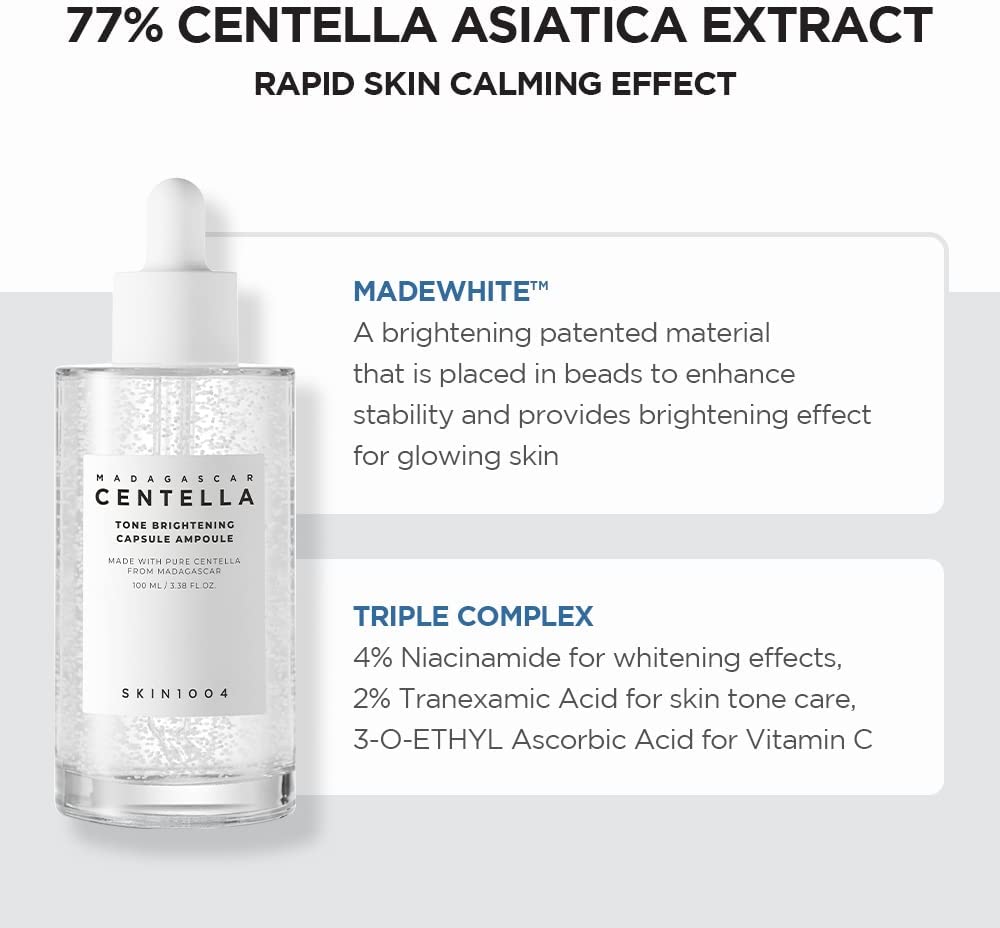 SKIN1004 Madagascar Centella Tone Brightening Capsule Ampoule - Fanxi Life