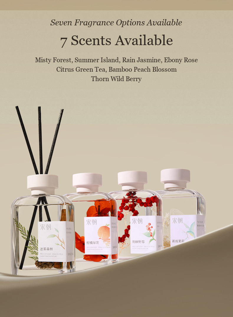 Song Chao Nature's Essence Reed Diffuser - Citrus Green Tea