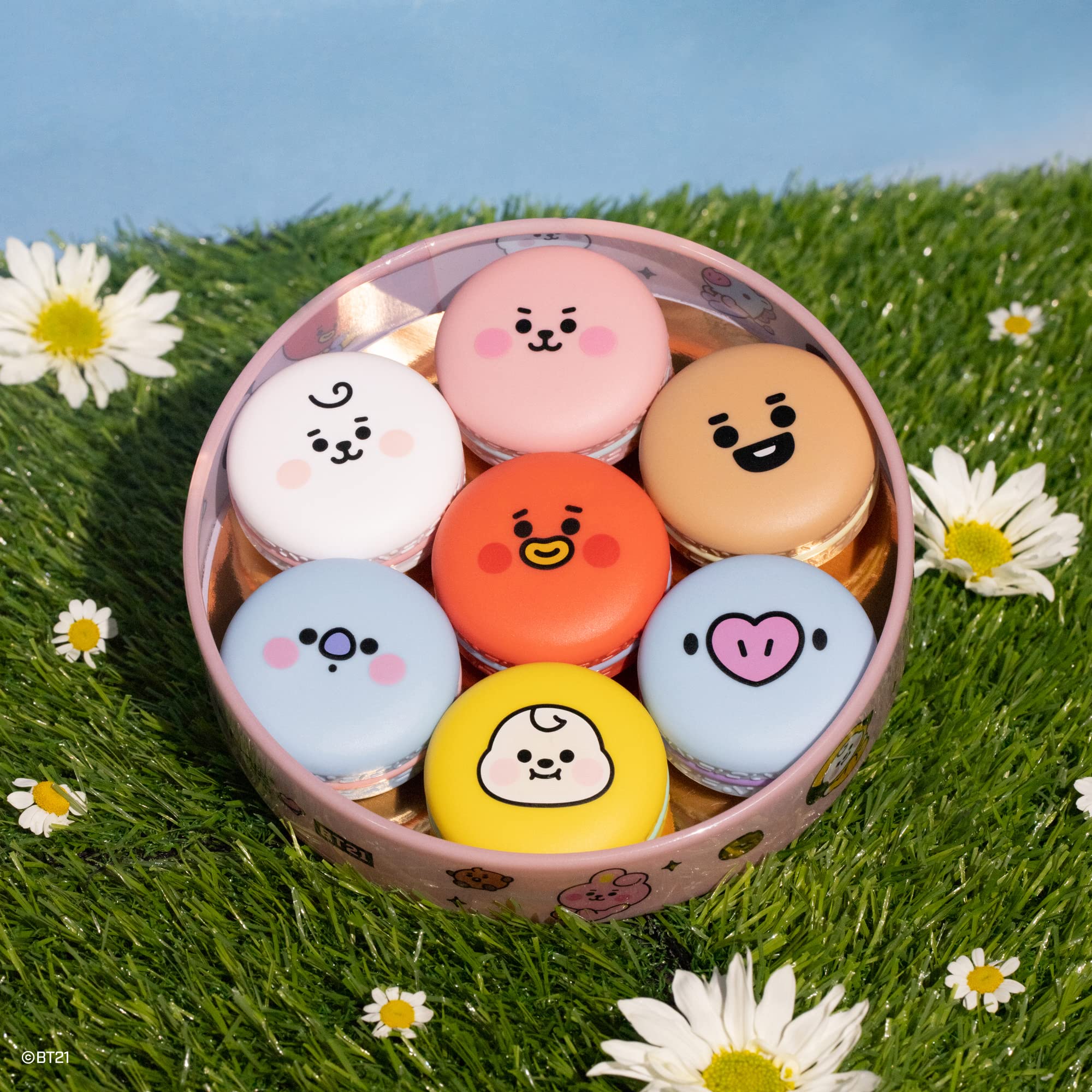 The Crème Shop x BT21 Baby Macaron Lip Balm (9g) - Fanxi Life