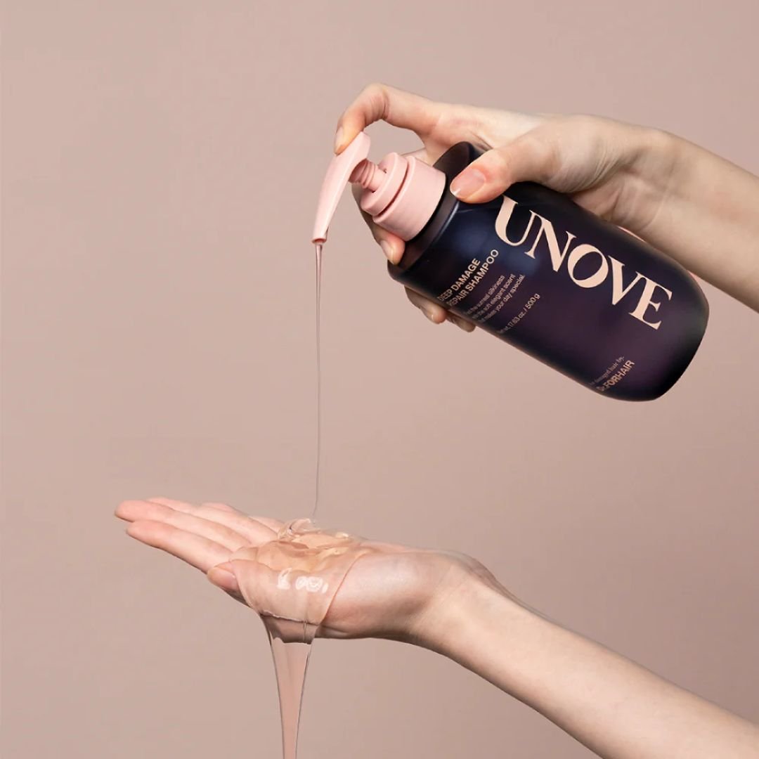 UNOVE Deep Damage Repair Shampoo (500ml) - Fanxi Life