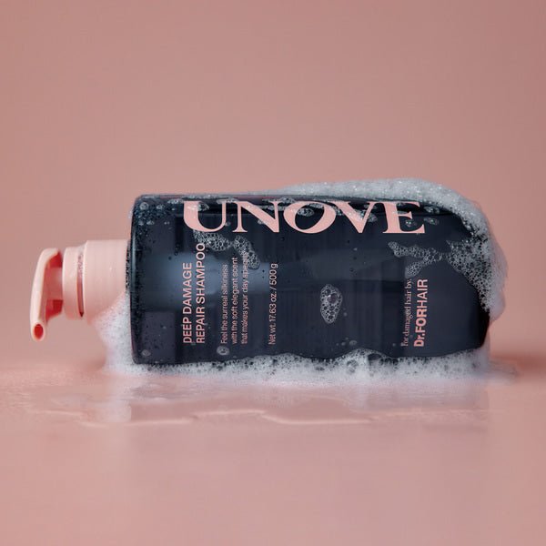 UNOVE Deep Damage Repair Shampoo (500ml) - Fanxi Life